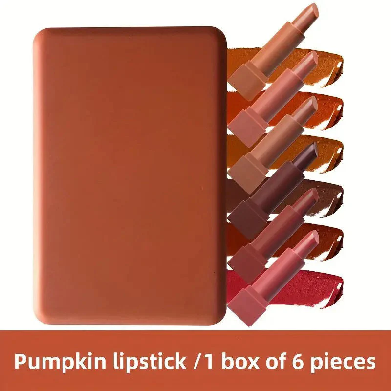 6 Pcs Matte Misty Lipstick Set - Image 6