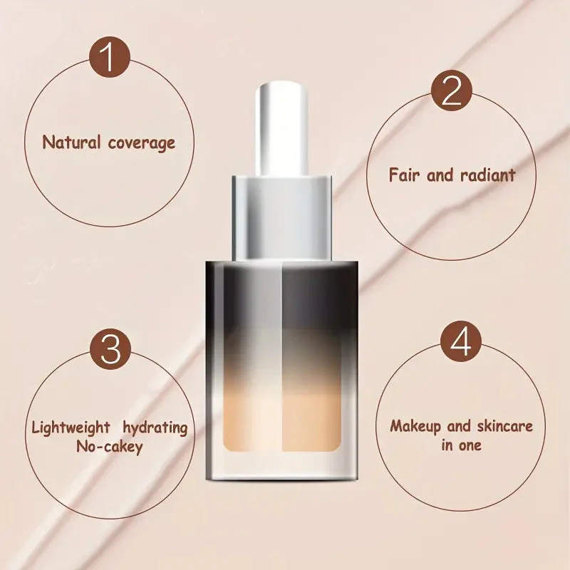 Moisturizing Oil Serum Liquid Foundation Cream - Image 3