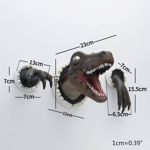 🎄 Christmas Limited-Time Offer — Save 49% 🎁 3D Dinosaur Wall Hanging Decoration 🦖 - Image 10