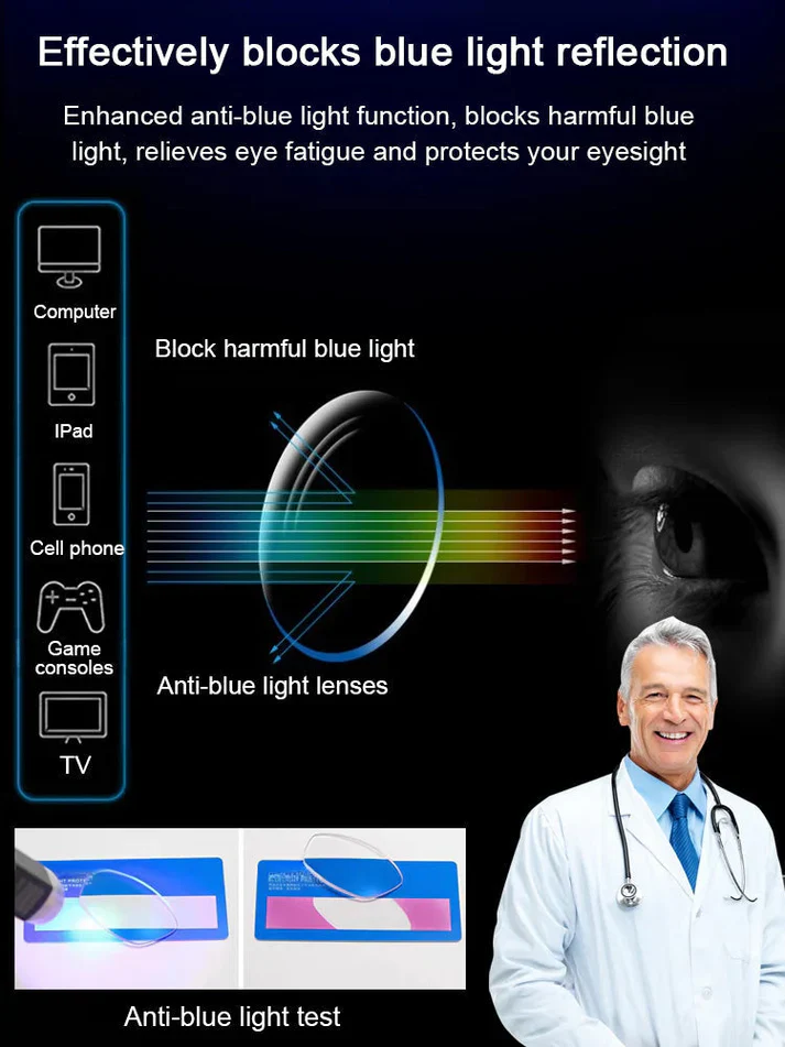 🎁Hot Sale👓Ultra Light Anti Blue Presbyopic Glasses✨ - Image 4